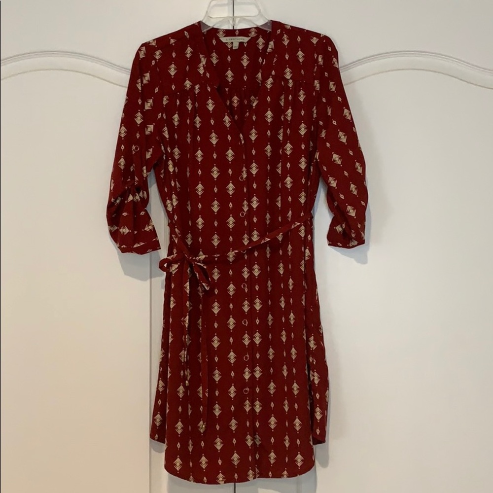 Maroon dress